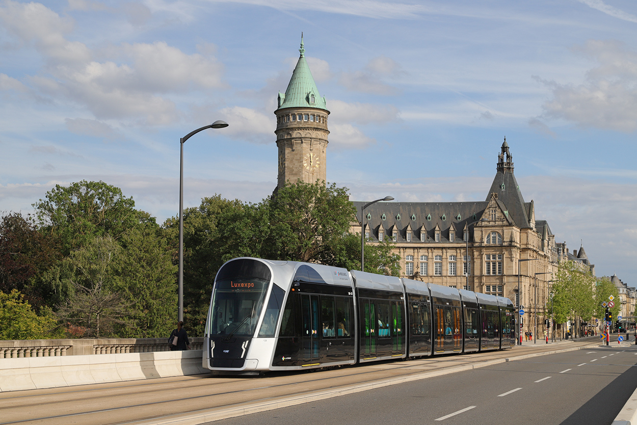 Luxembourg, CAF Urbos 3 č. 128