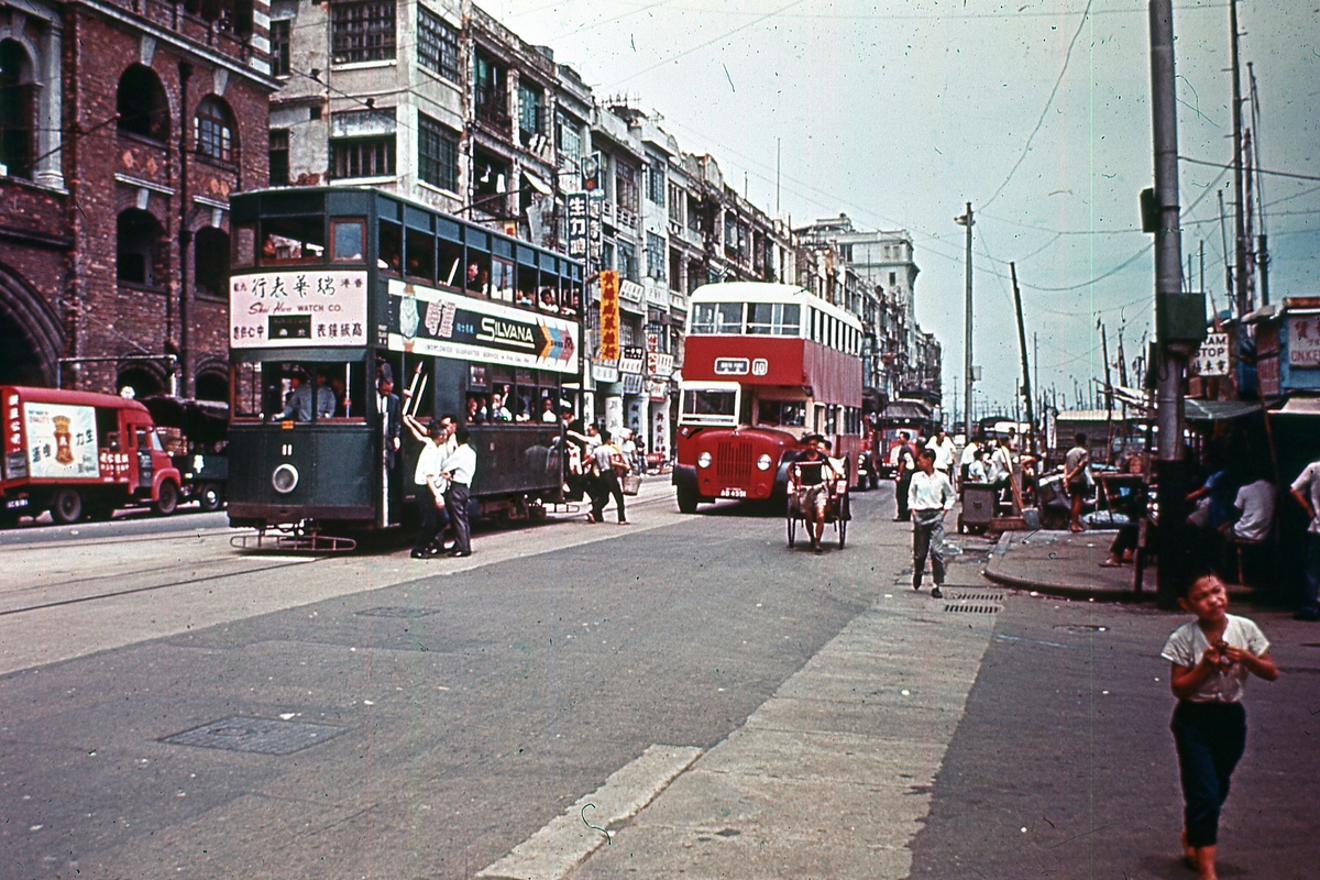 香港, Hong Kong Tramways VII # 11; 香港 — Hong Kong Tramways — Old photos
