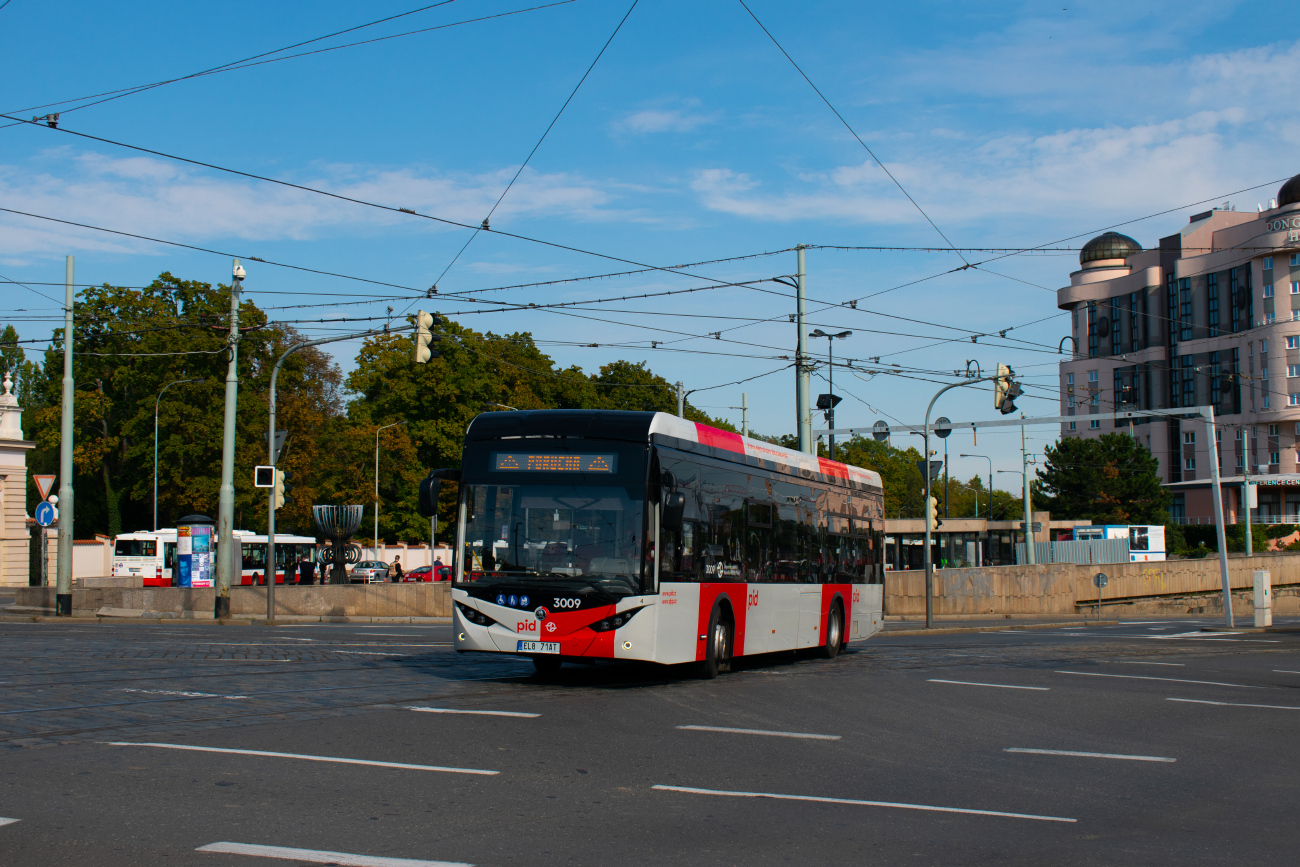 Прага, Škoda 36BB E'City № 3009