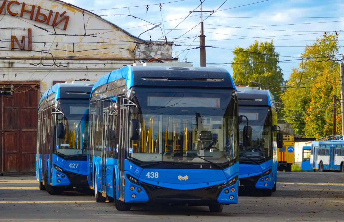 Петразаводск, БКМ 321 № 438; Петразаводск — Новые троллейбусы