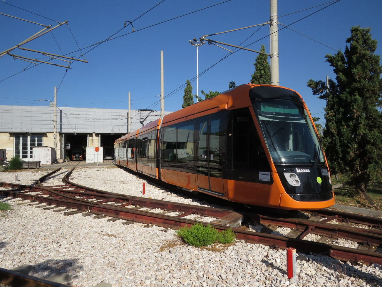 Athén, Alstom Citadis 305 — 20058