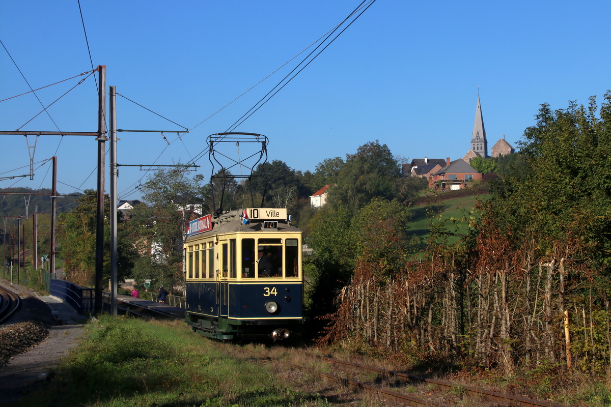Люксембург, Двухосный моторный Uerdingen № 34; Тюэн — Visiting trams