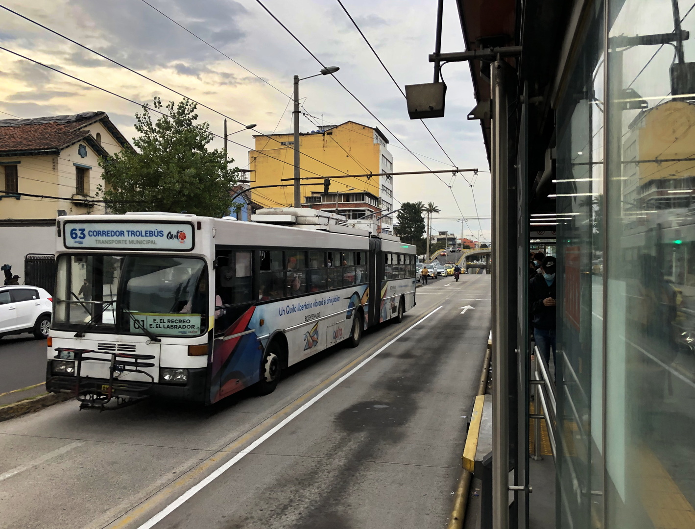 Quito, Mercedes-Benz O405G-HC № 63