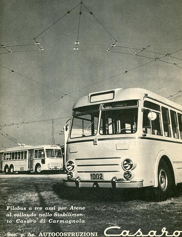 Athens, Alfa Romeo 140 AF Casaro/CGE № 1002; Athens — Trolleybuses — old photos