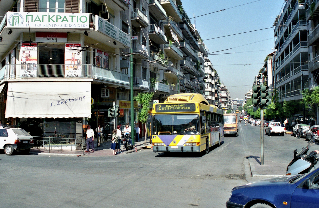 Афины, Neoplan N4216 (ELVO) № 6083