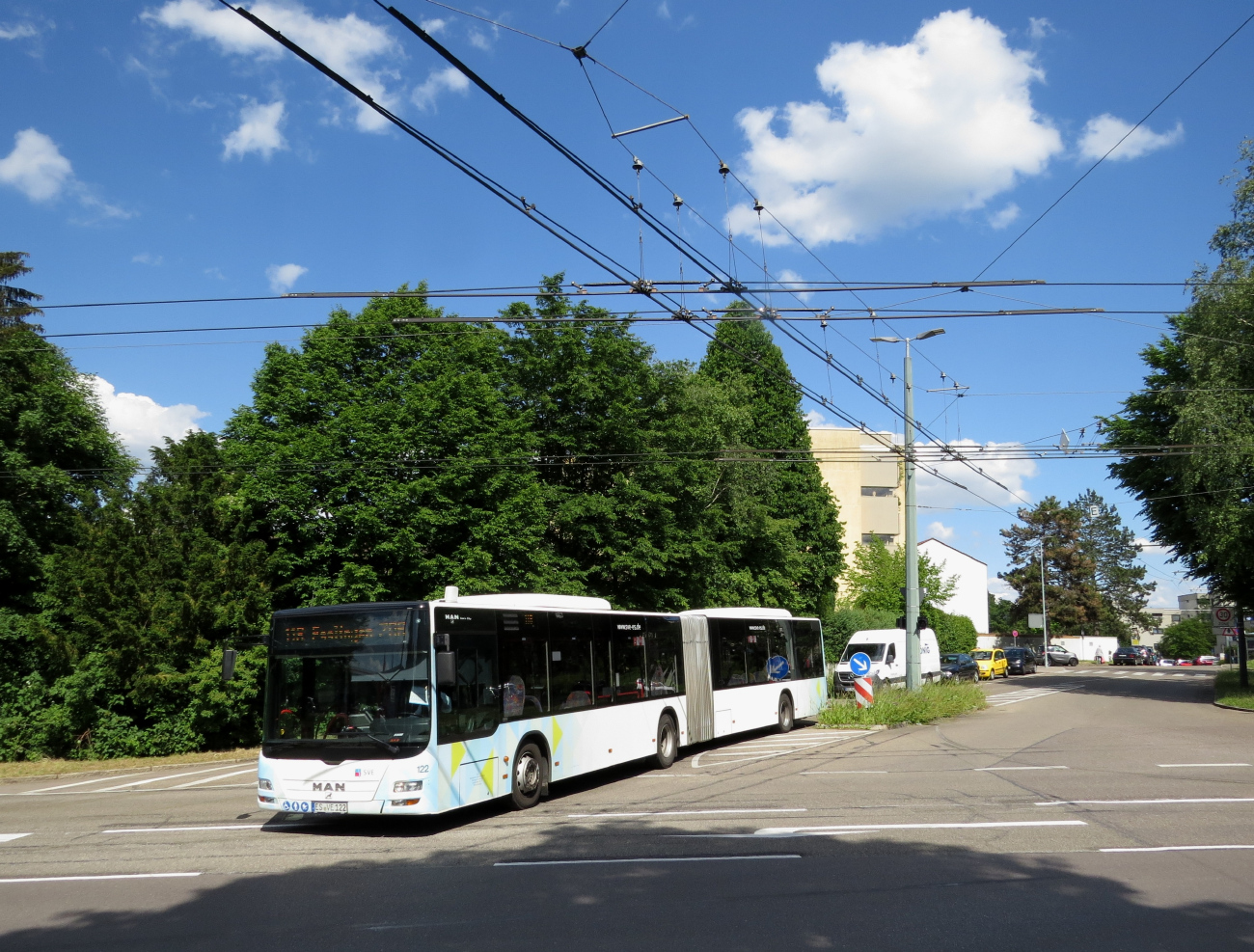 Esslingen am Neckar — Trolleybus Lines and Infrastructure