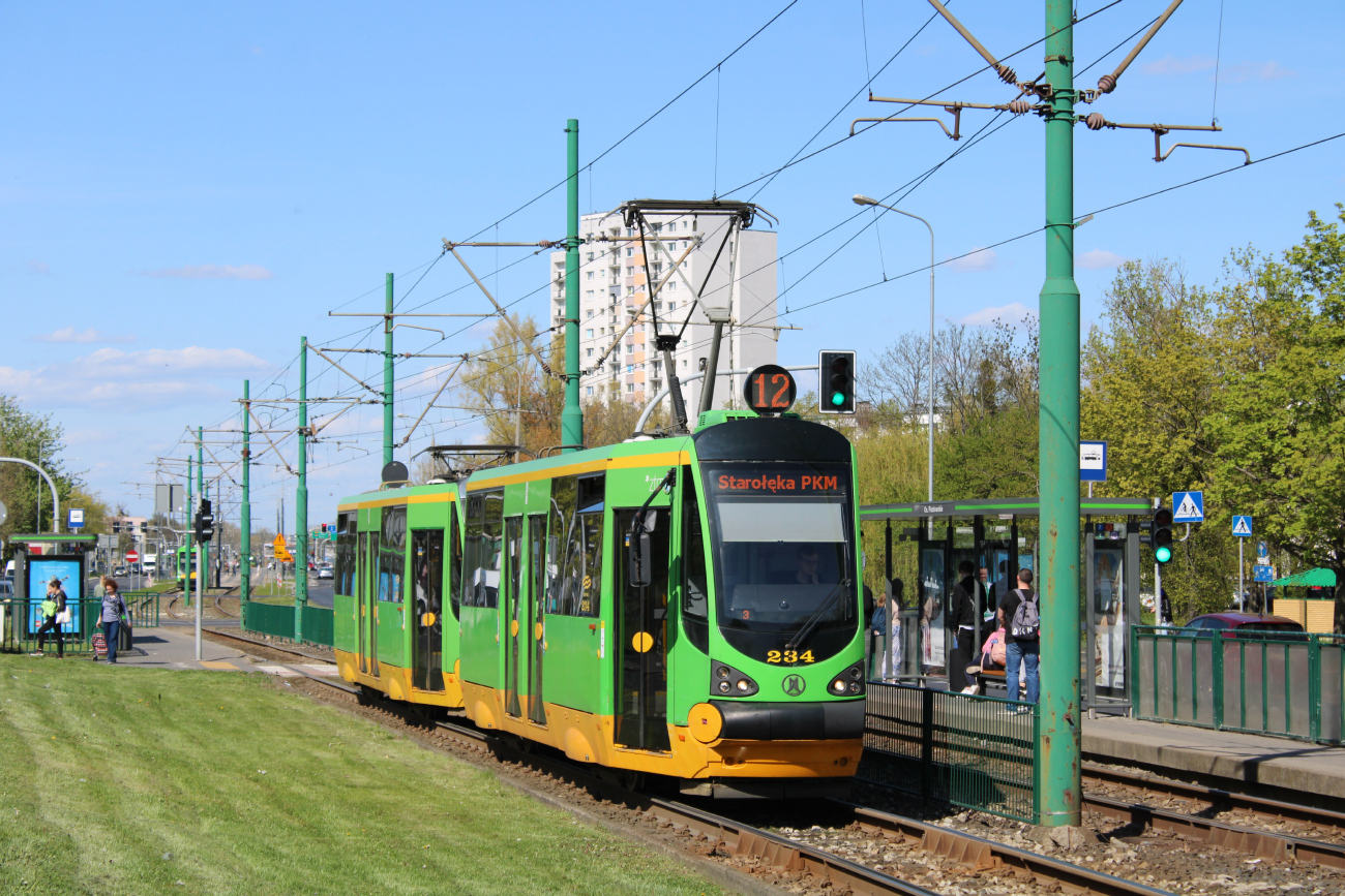 Познань, Konstal 105N-Alfa HF07 № 234