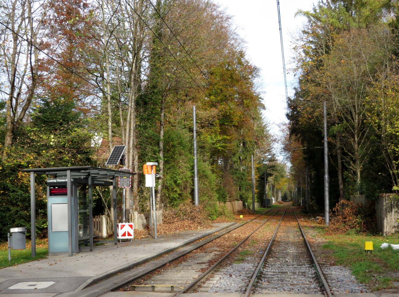 München — Tramway Lines and Infrastructure