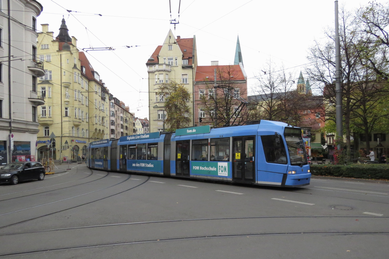 Monachium — Tramway Lines and Infrastructure