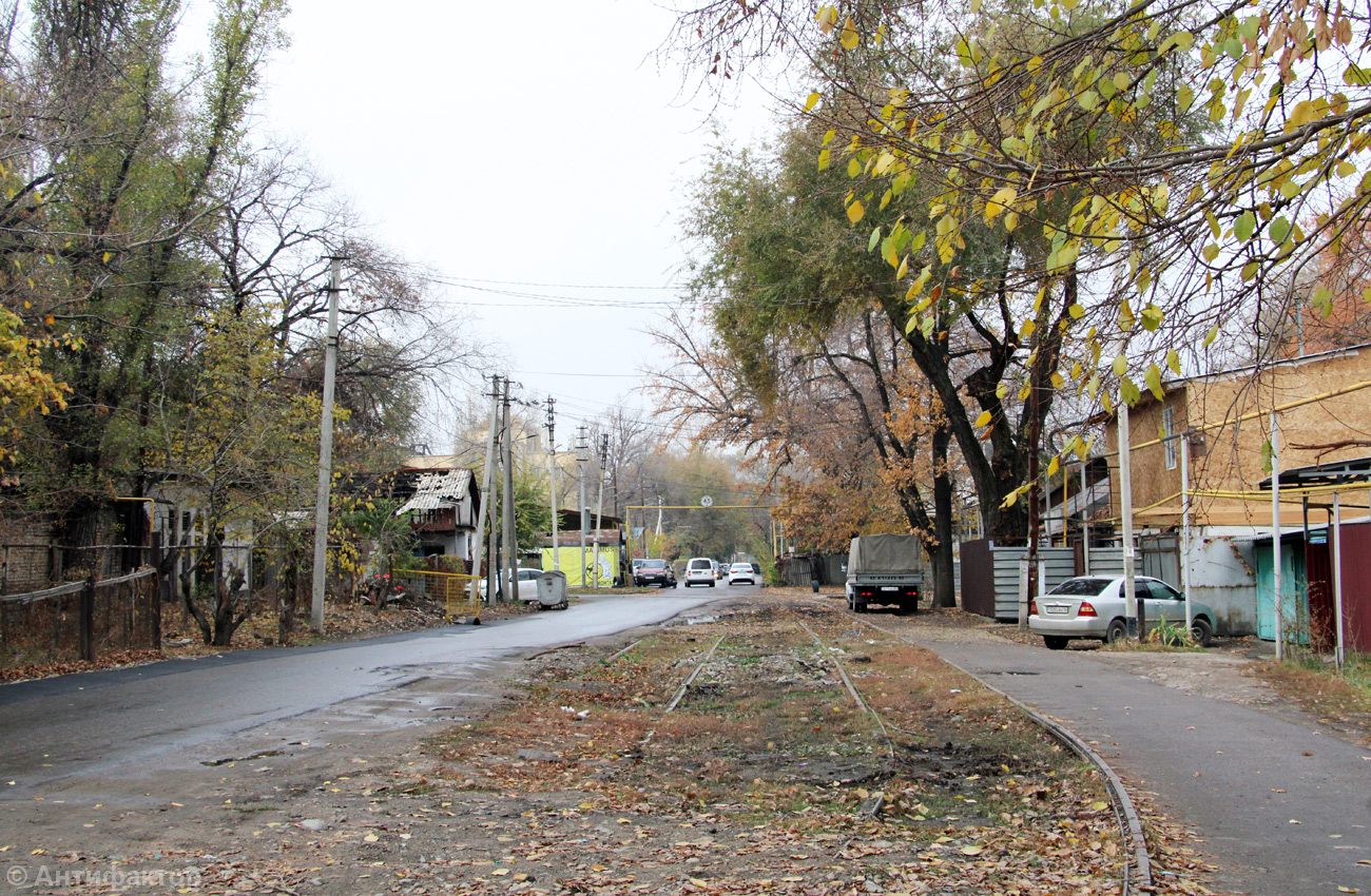 Almata — Liquidated tram lines