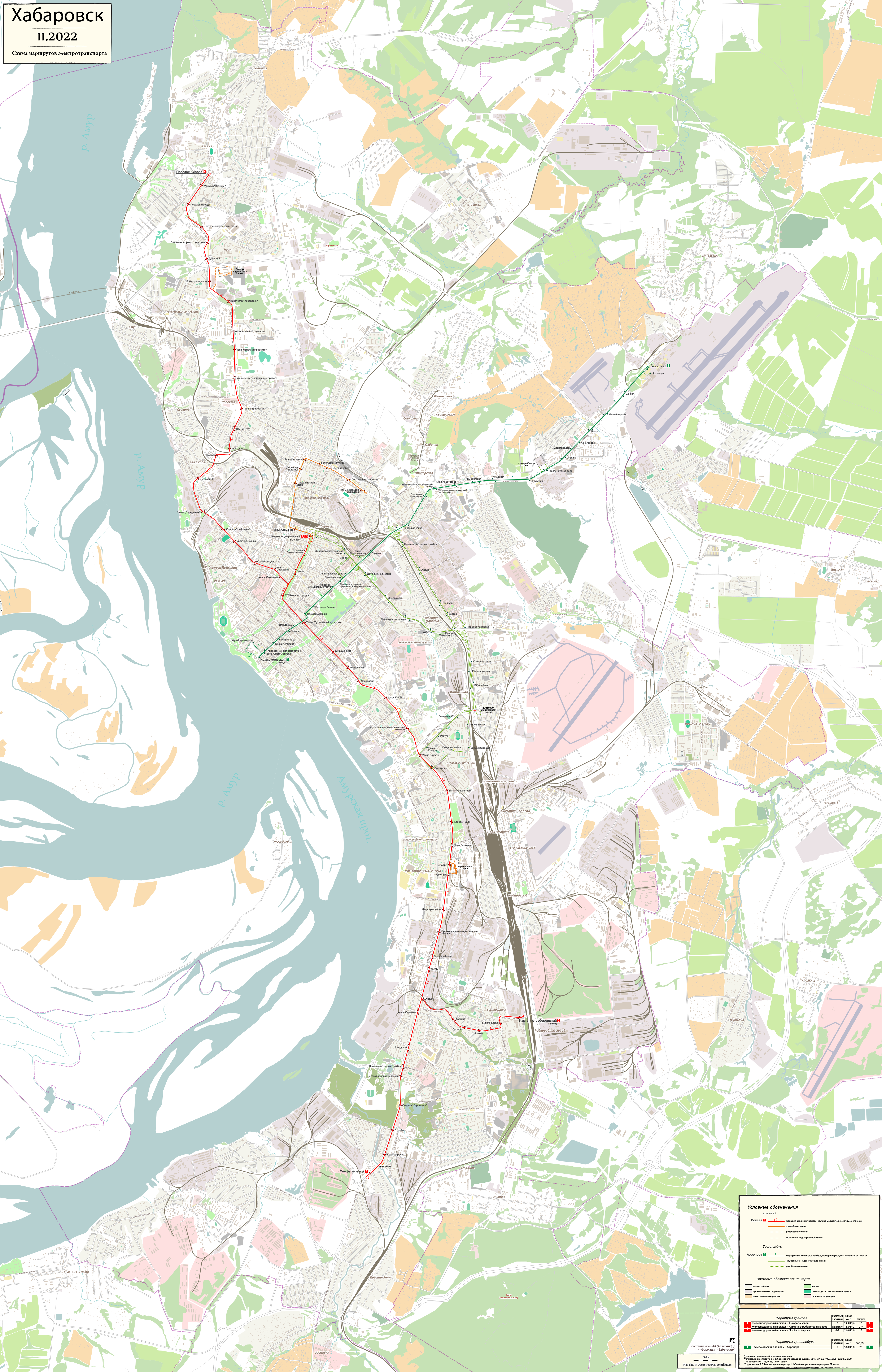 Habarovszk — Maps