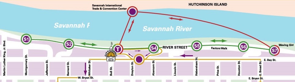 Savannah — Maps