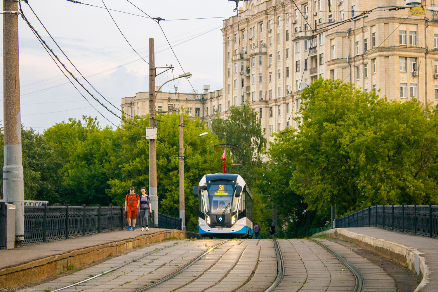莫斯科 — Tram lines: Northern Administrative District