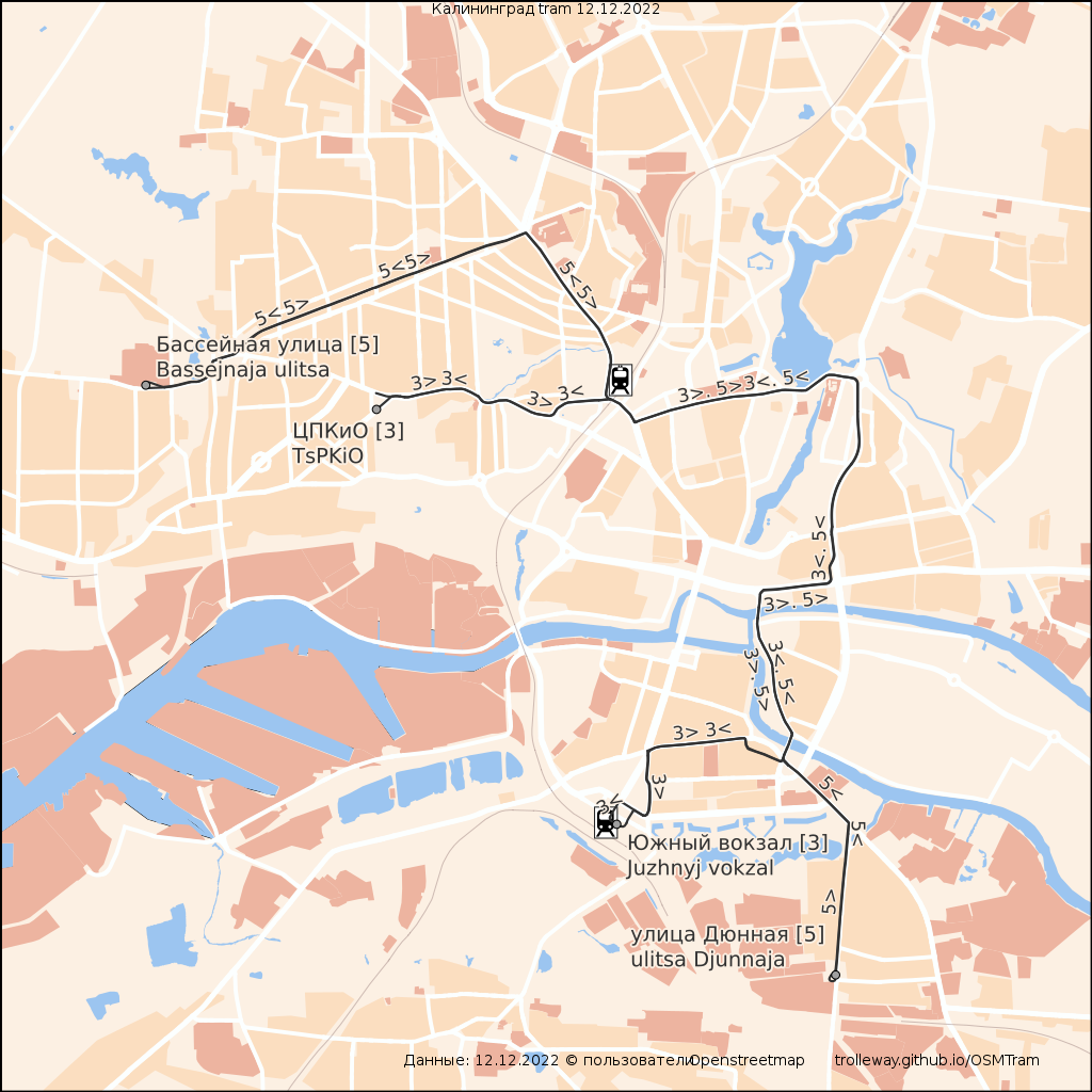 Kaliningrad — Maps; Maps made with OpenStreetMap