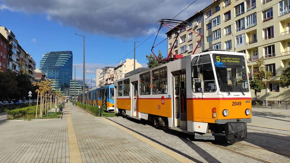Szófia, Tatra T6A2SF — 2049; Szófia — Parade of all tram trains in Sofia — 18.09.2022