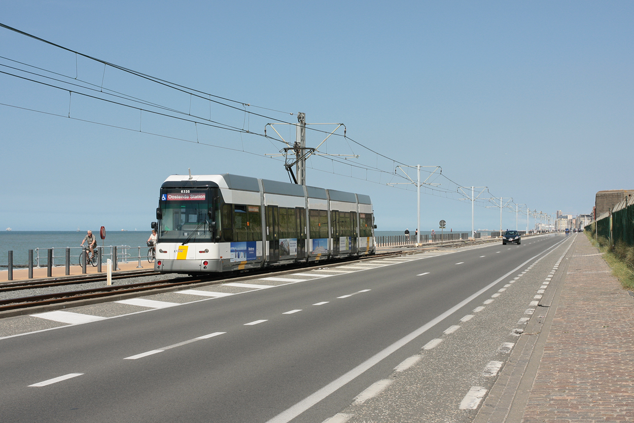 Tram du Littoral, Siemens MGT6-2B N°. 6335; Tram du Littoral — Trams from Ghent