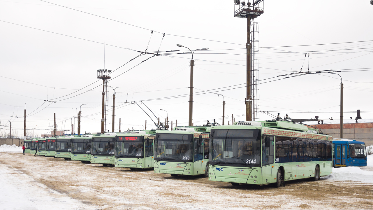 Ryazan, MAZ-203T70 # 3144; Ryazan — New trolleybuses