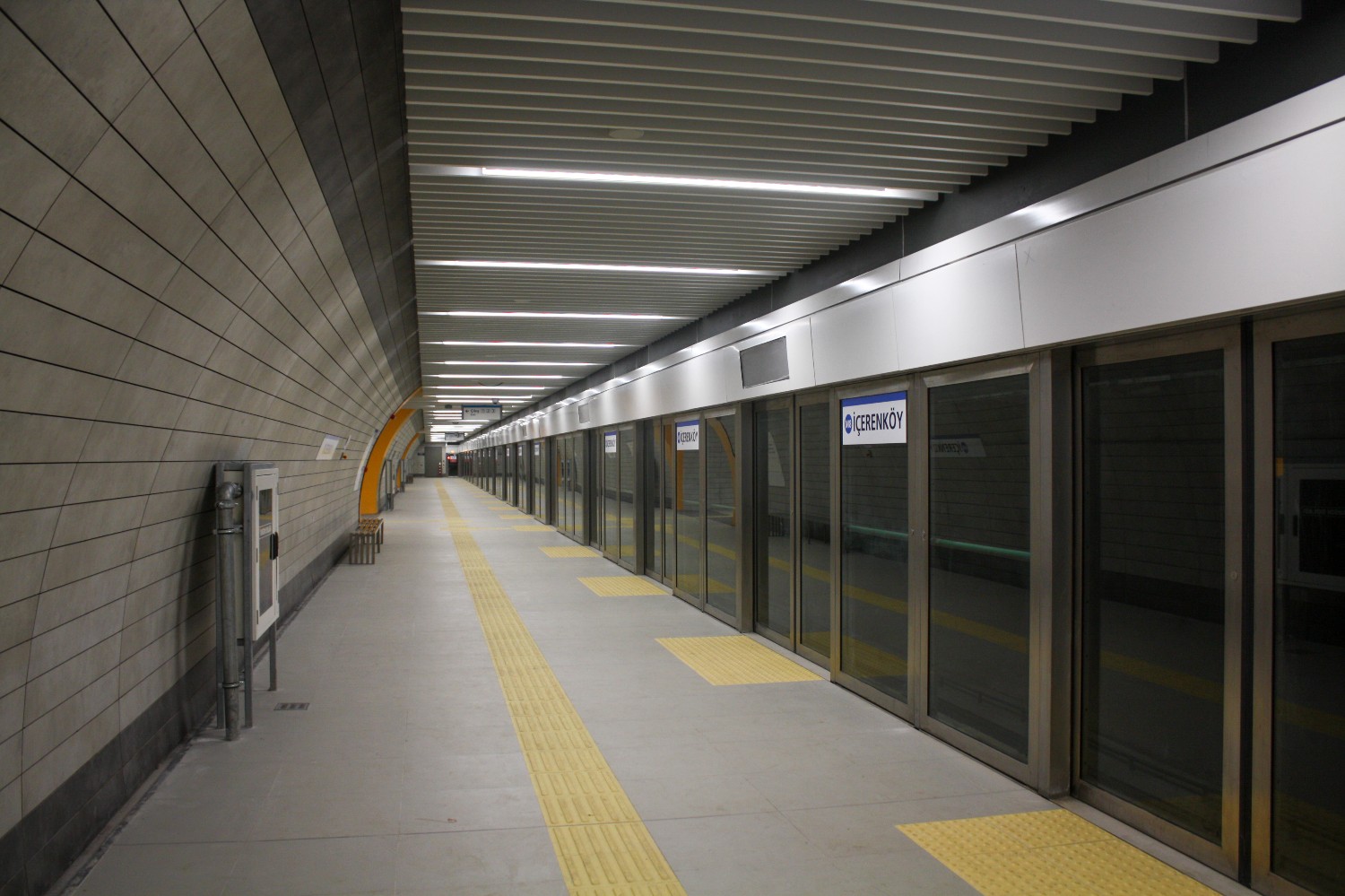 Istanbul — Metropolitan — M8 line (Bostancı — Parseller)