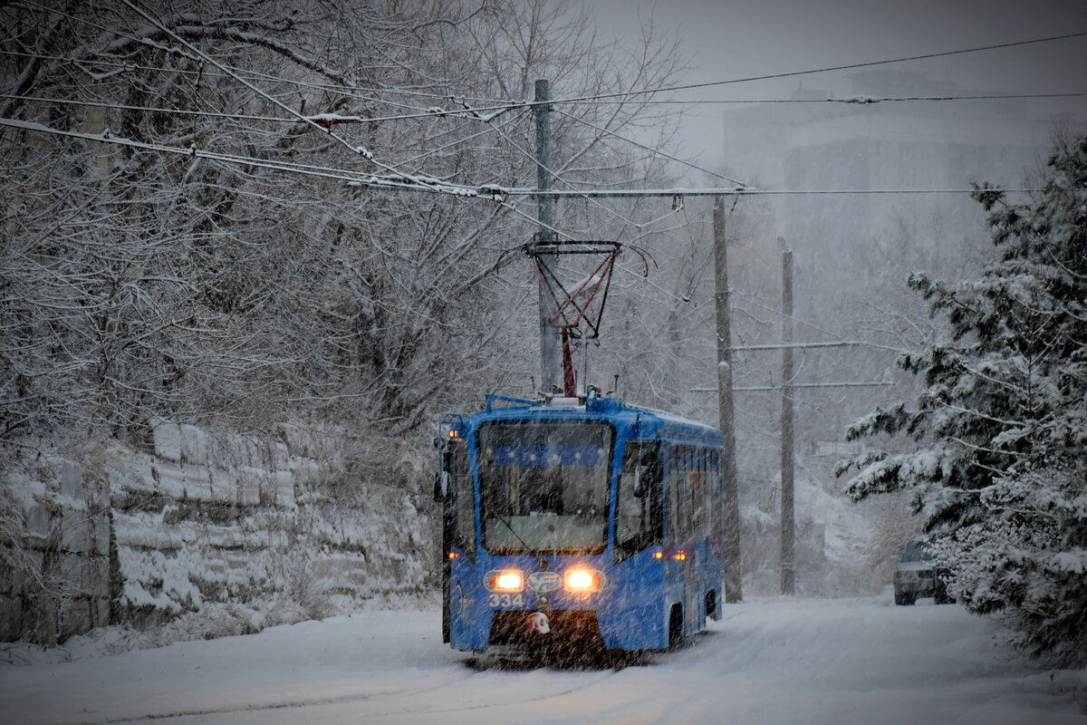 Vladivostok, 71-619K № 334; Vladivostok — Theme trams