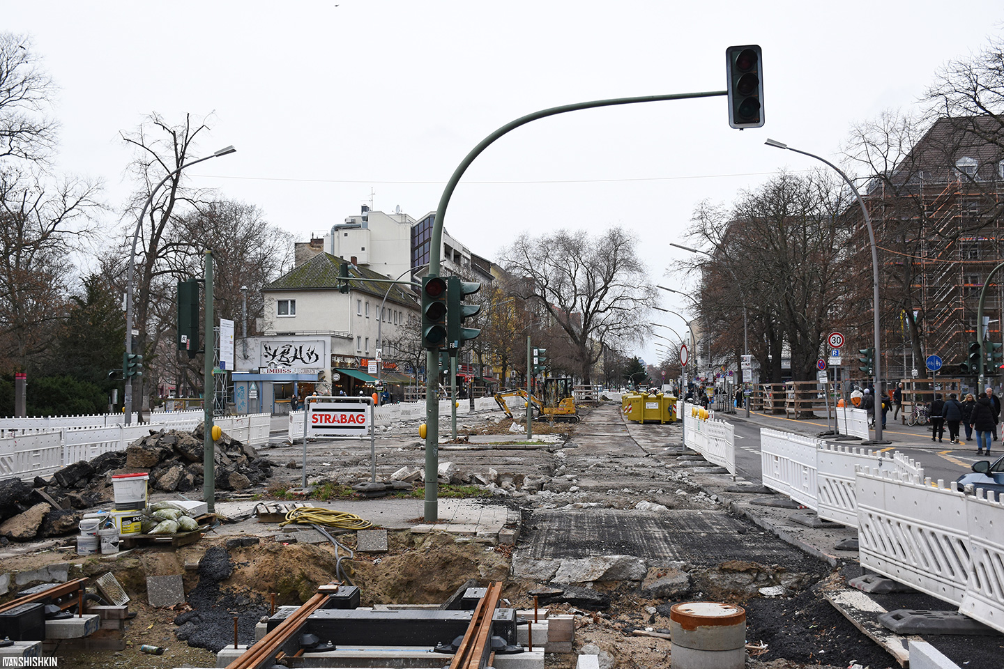 Berlin — Сonstruction and repair works