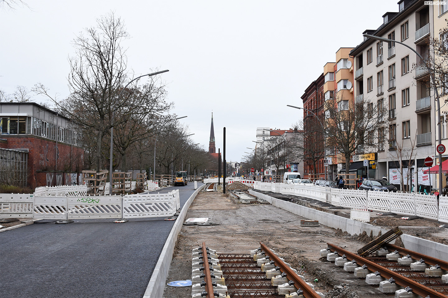 Berlin — Сonstruction and repair works