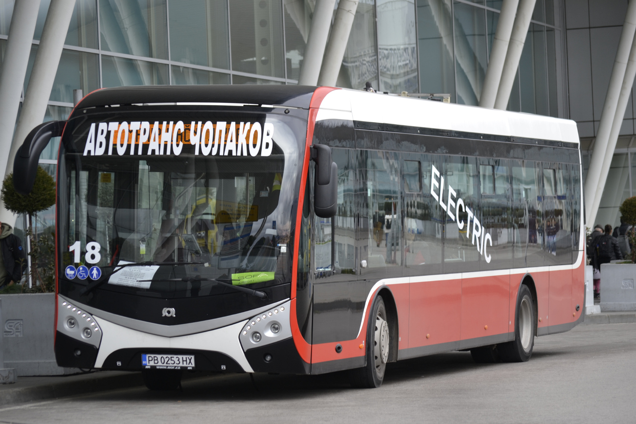 София, SOR NS 12 Electric № PB 0253 HX; София — Електробуси на тестове в София 2014 — 2023