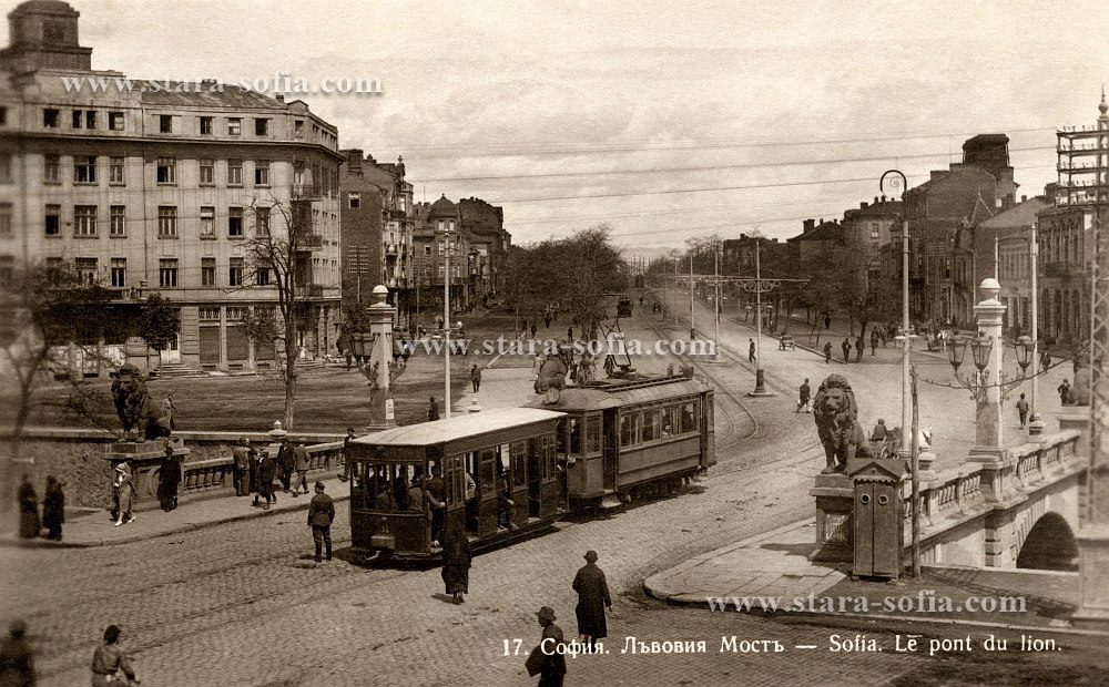 Szófia, Anversoise 2-axle trailer car — 92; Szófia — Historical — Тramway photos (1901–1942)