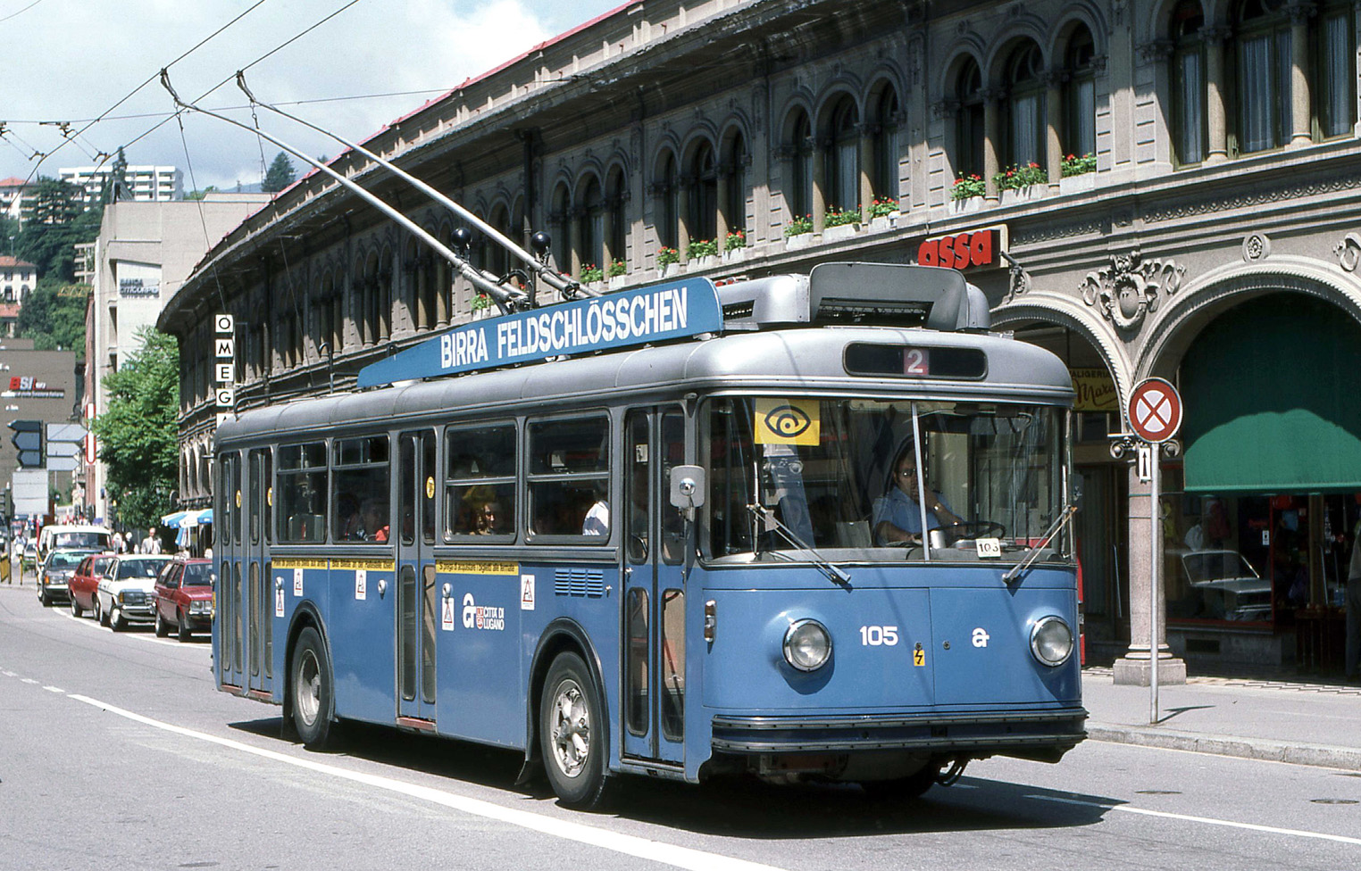 Lugano, FBW/Bosia/SAAS Tr51 № 105