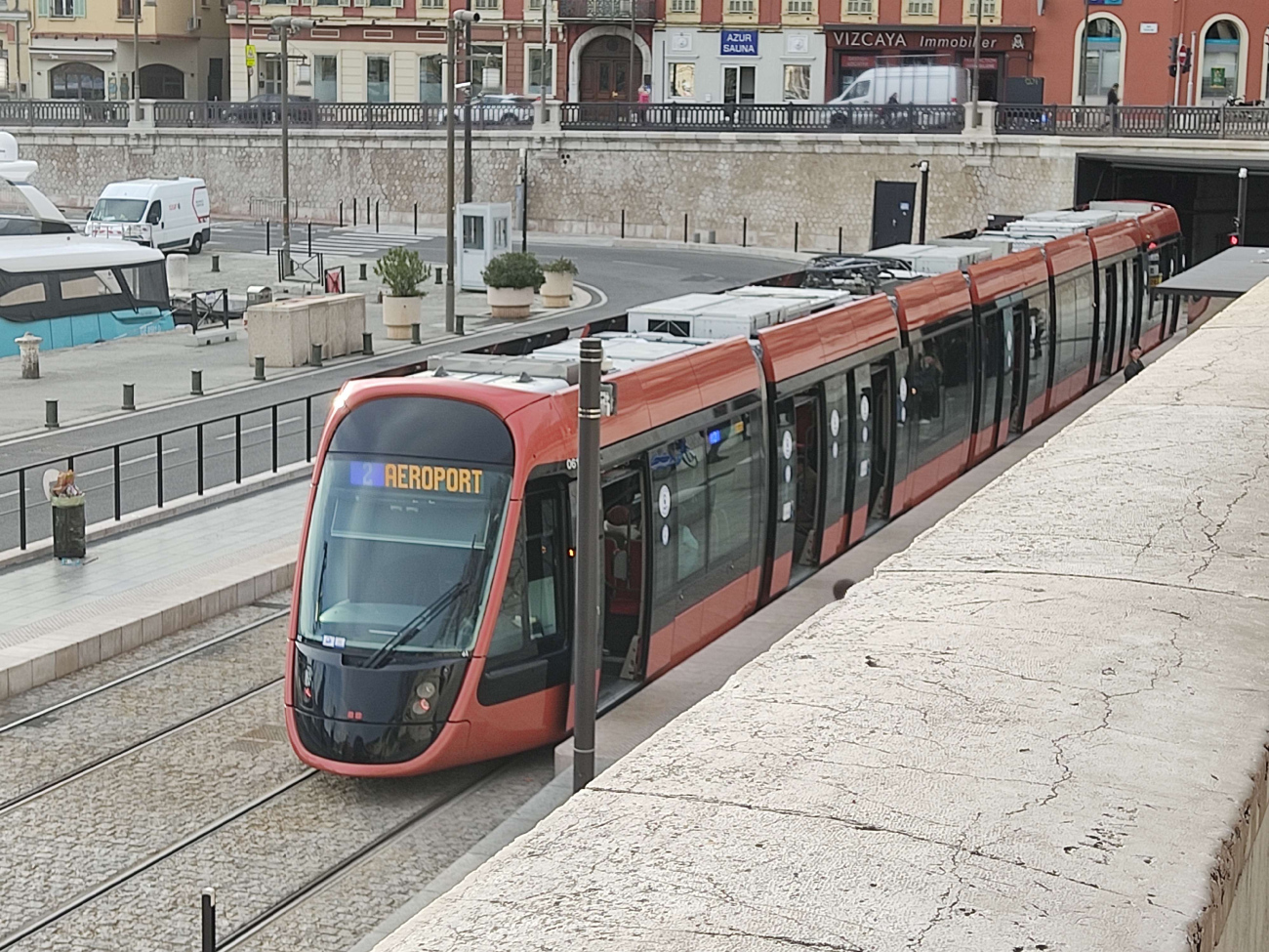 Nice, Alstom Citadis 405 Nr. 061