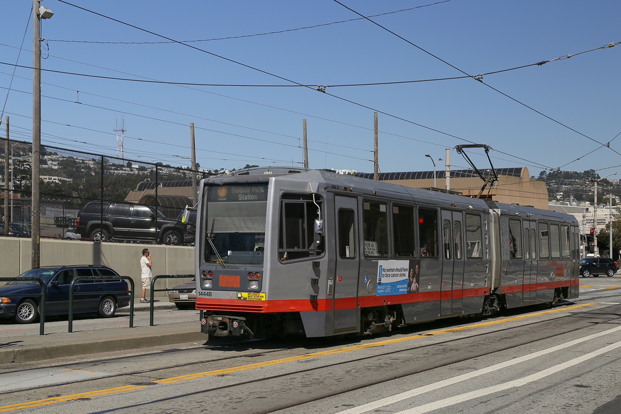Сан-Франциско, область залива, Breda LRV № 1444