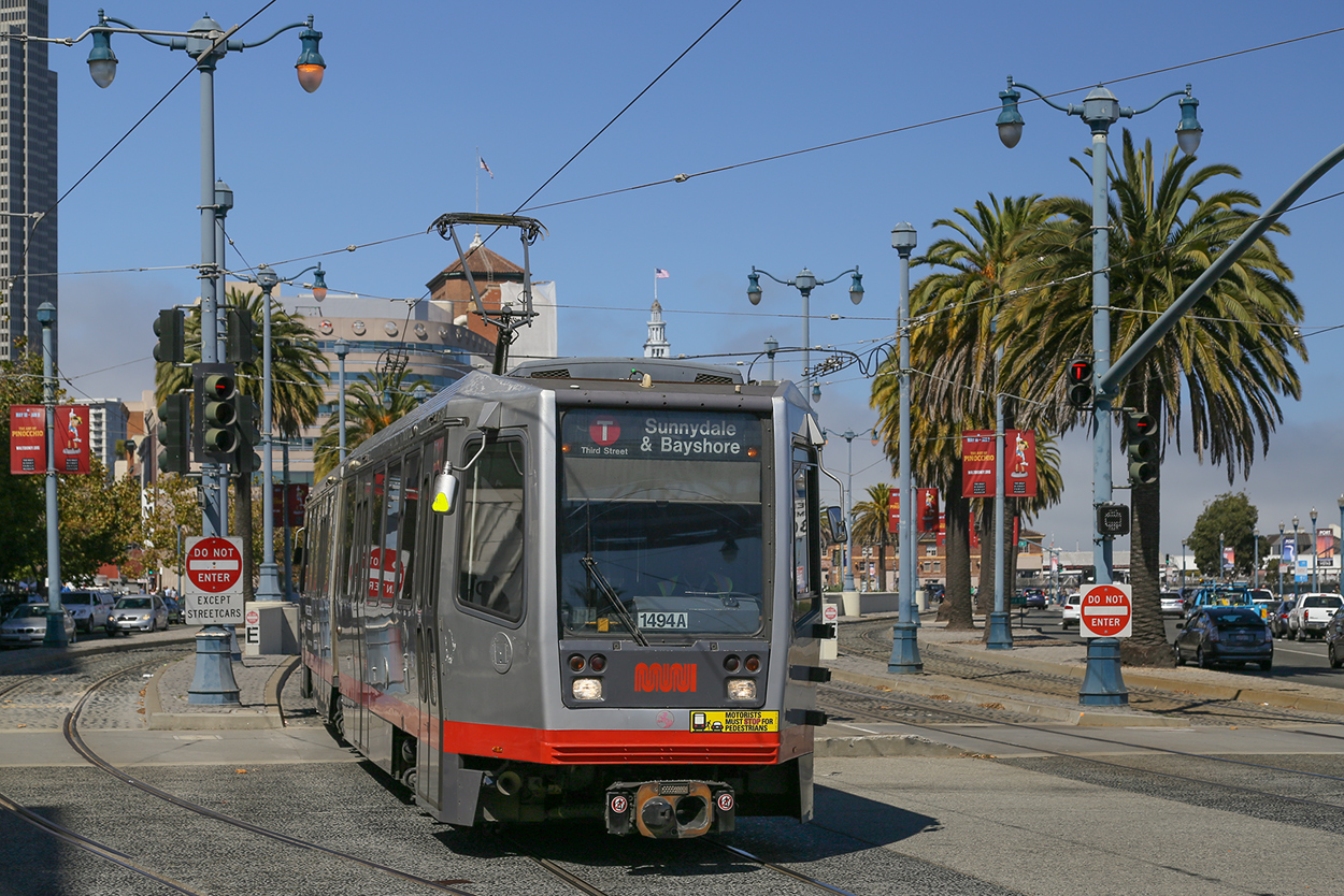 San Francisco Bay Area, Breda LRV Nr. 1494
