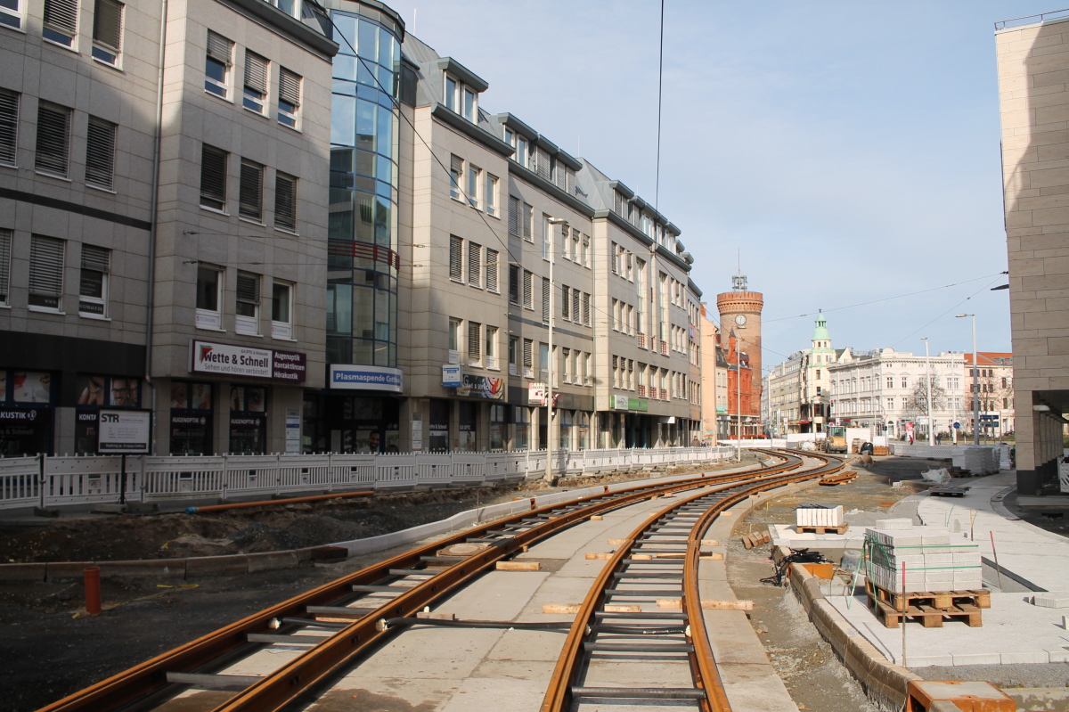 Cottbus — Tram lines and infrastructure