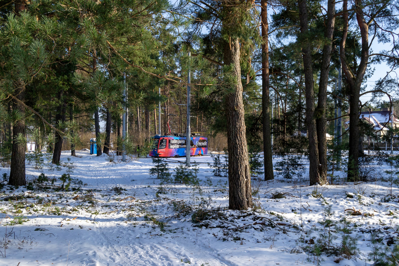Daugavpils — Construction of new tram line Ķīmija — Stropi