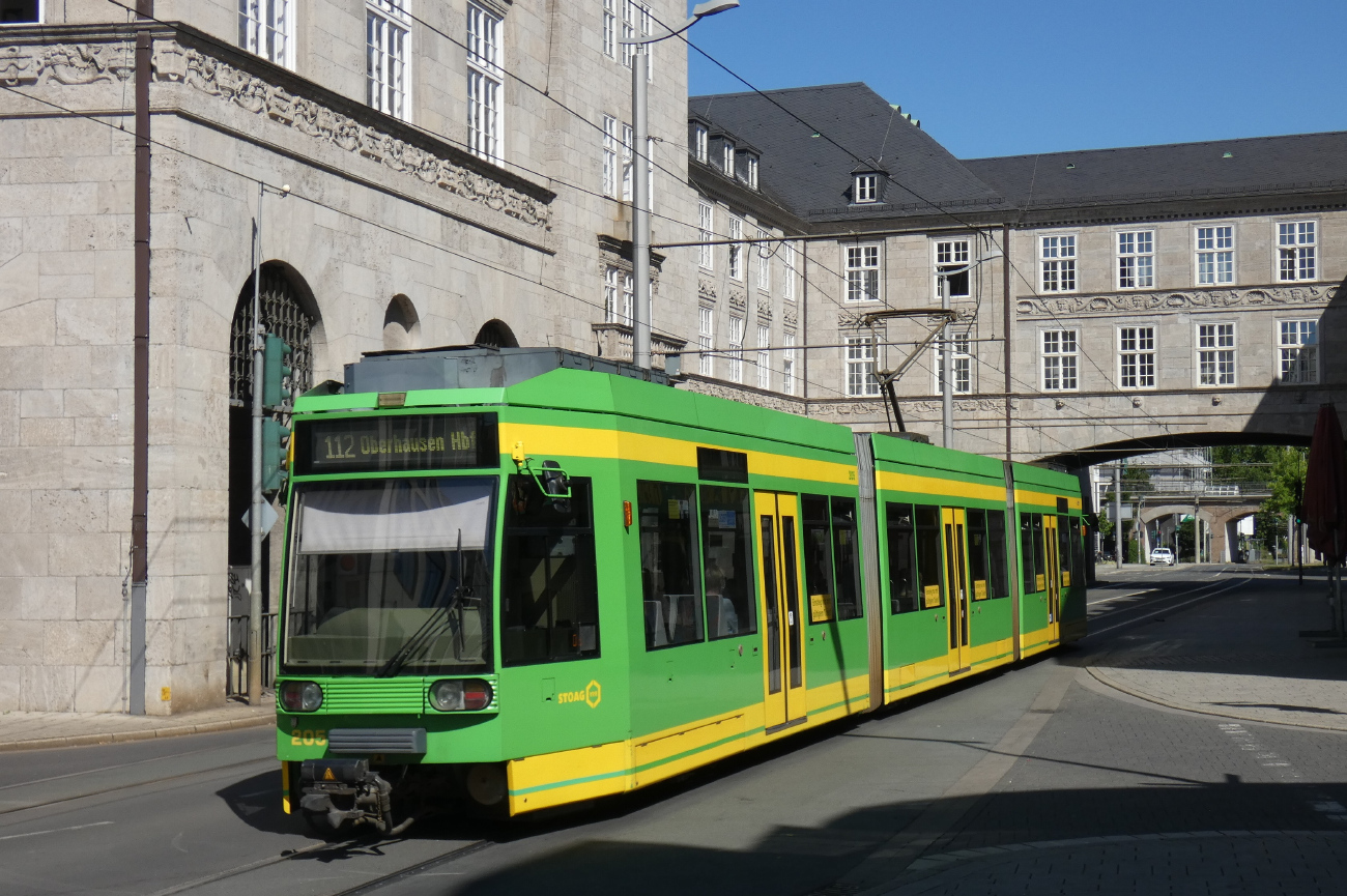 Oberhausen, Duewag MGT6D № 205