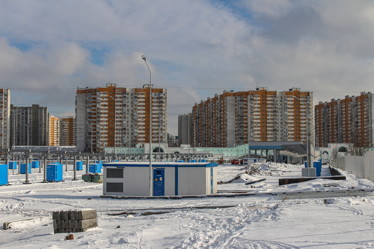 Москва — Строительство электробусного (троллейбусного) парка в районе Митино; Москва — Энергохозяйство — Зарядные станции