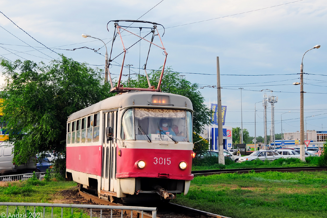 Volgograd, Tatra T3SU (2-door) № 3015