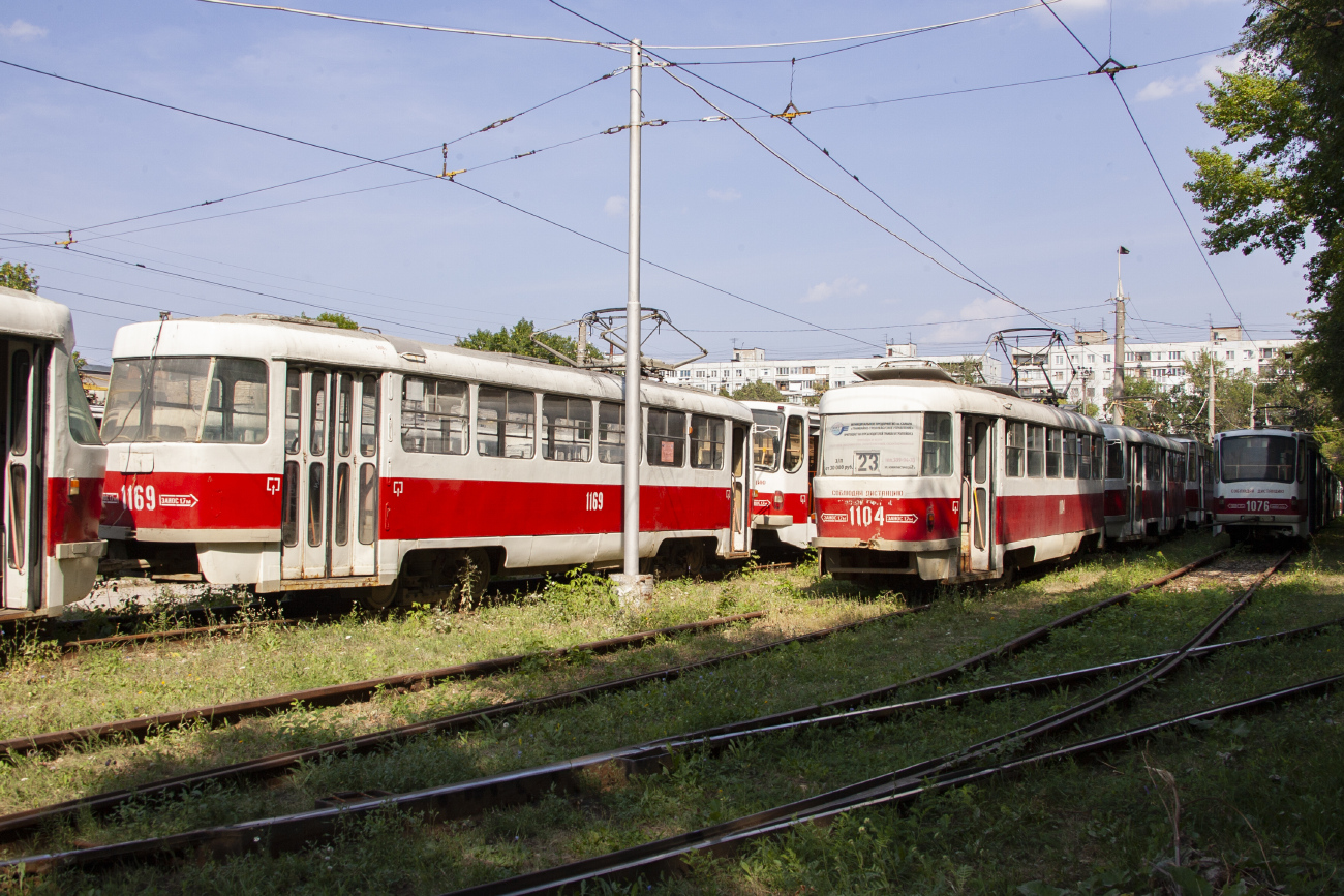 Szamara, Tatra T3SU (2-door) — 1169; Szamara, Tatra T3SU (2-door) — 1104