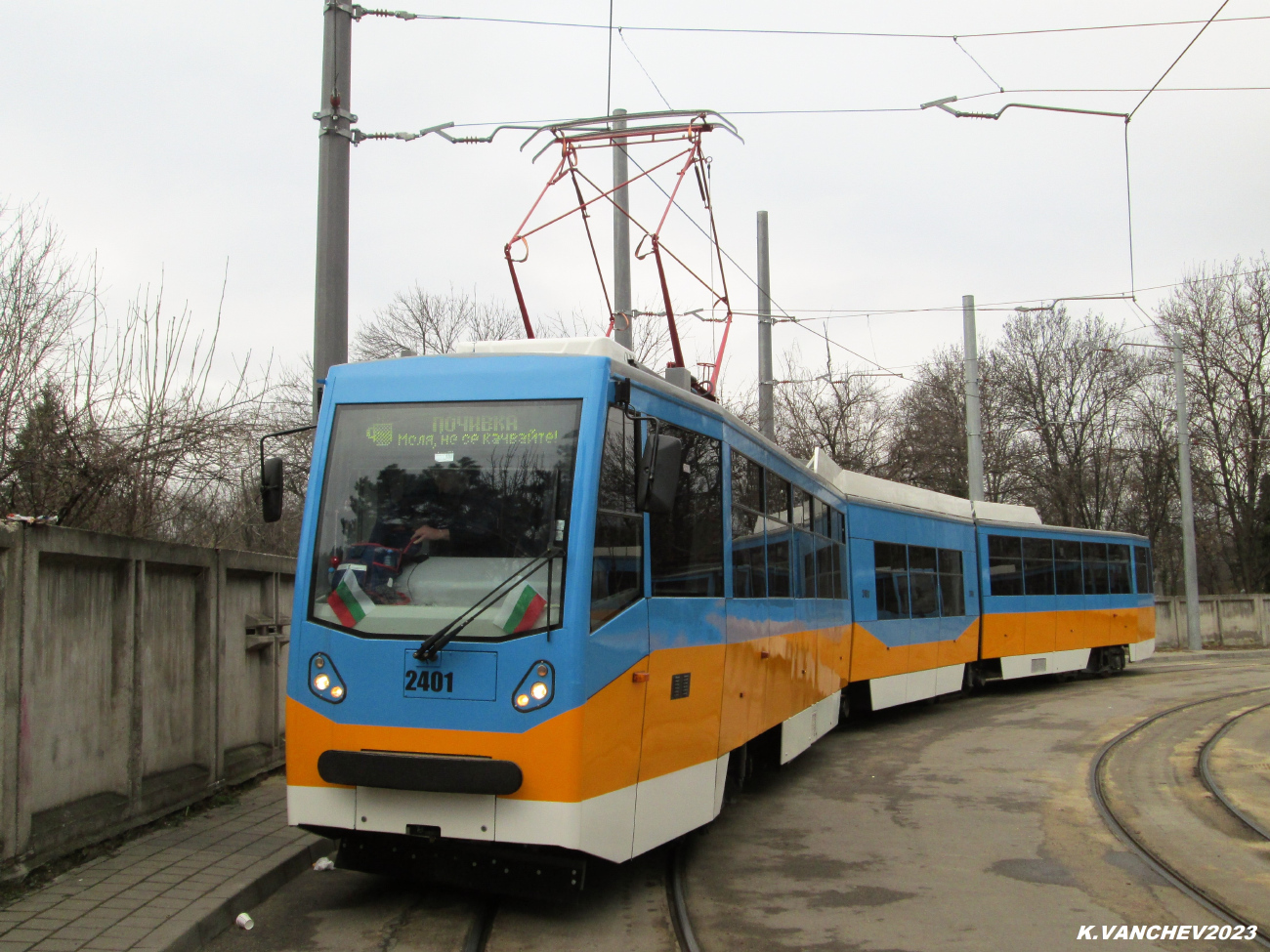 Sofia, Inekon T8M-700 IT № 2401