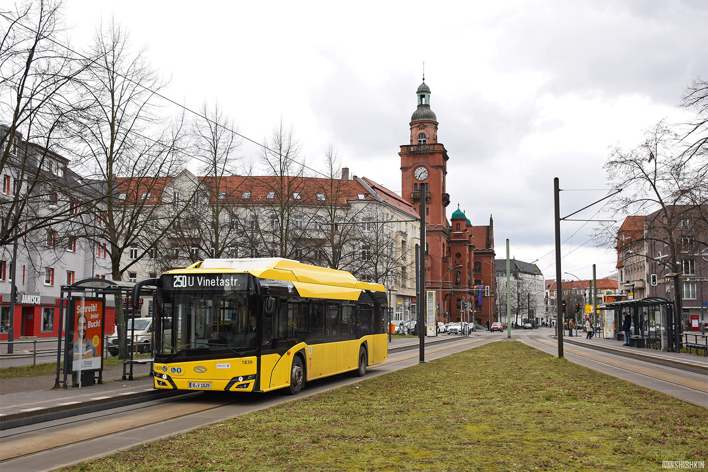 Берлин, Solaris Urbino IV 12 Electric № 1839
