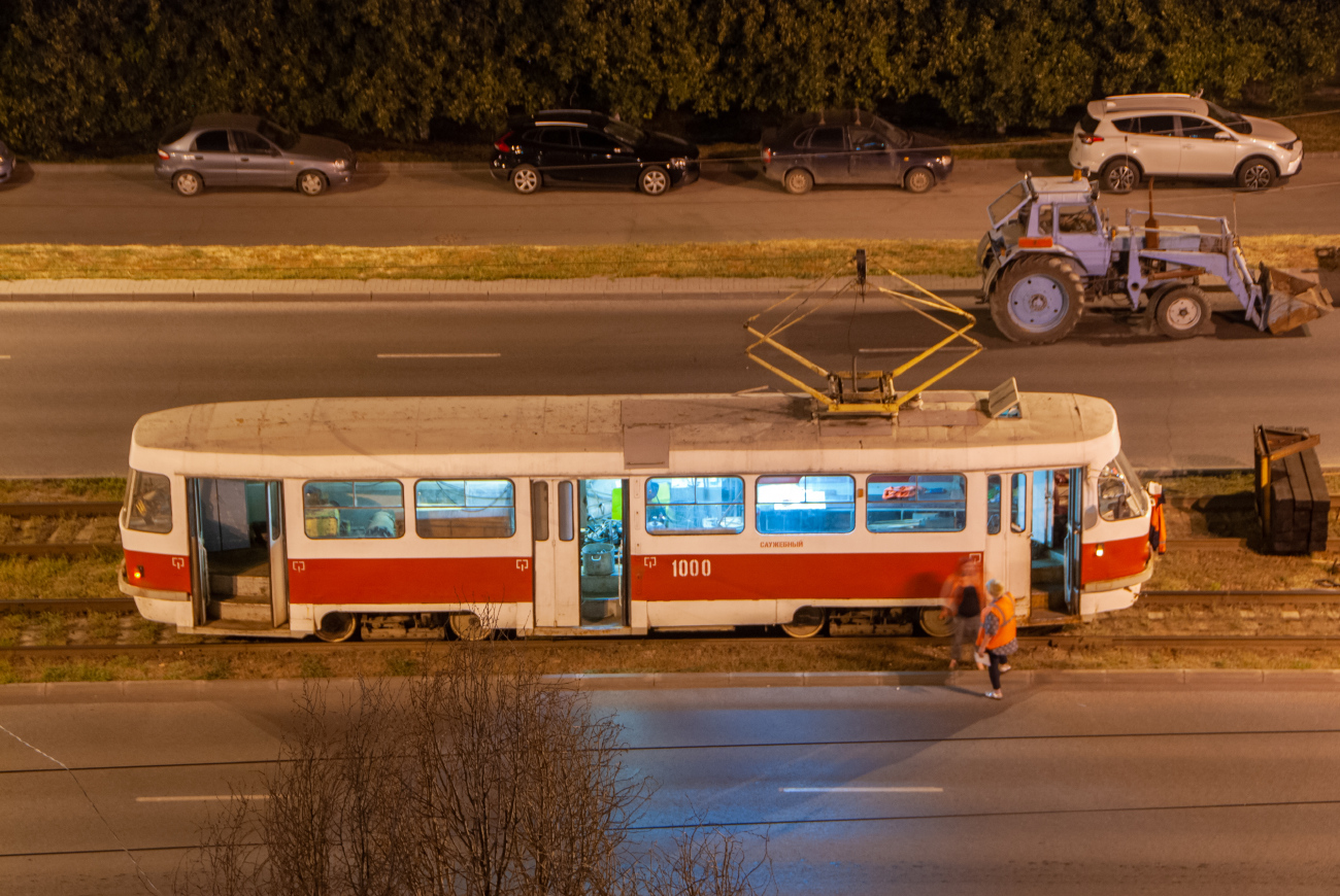 Самара, Tatra T3SU № 1000; Самара — Строительство и ремонты трамвайных линий