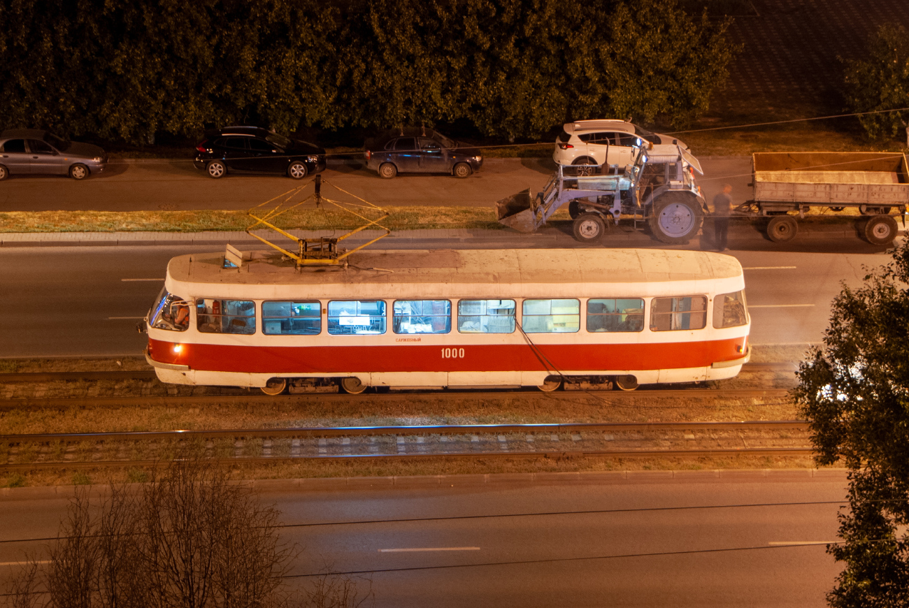 Самара, Tatra T3SU № 1000; Самара — Строительство и ремонты трамвайных линий