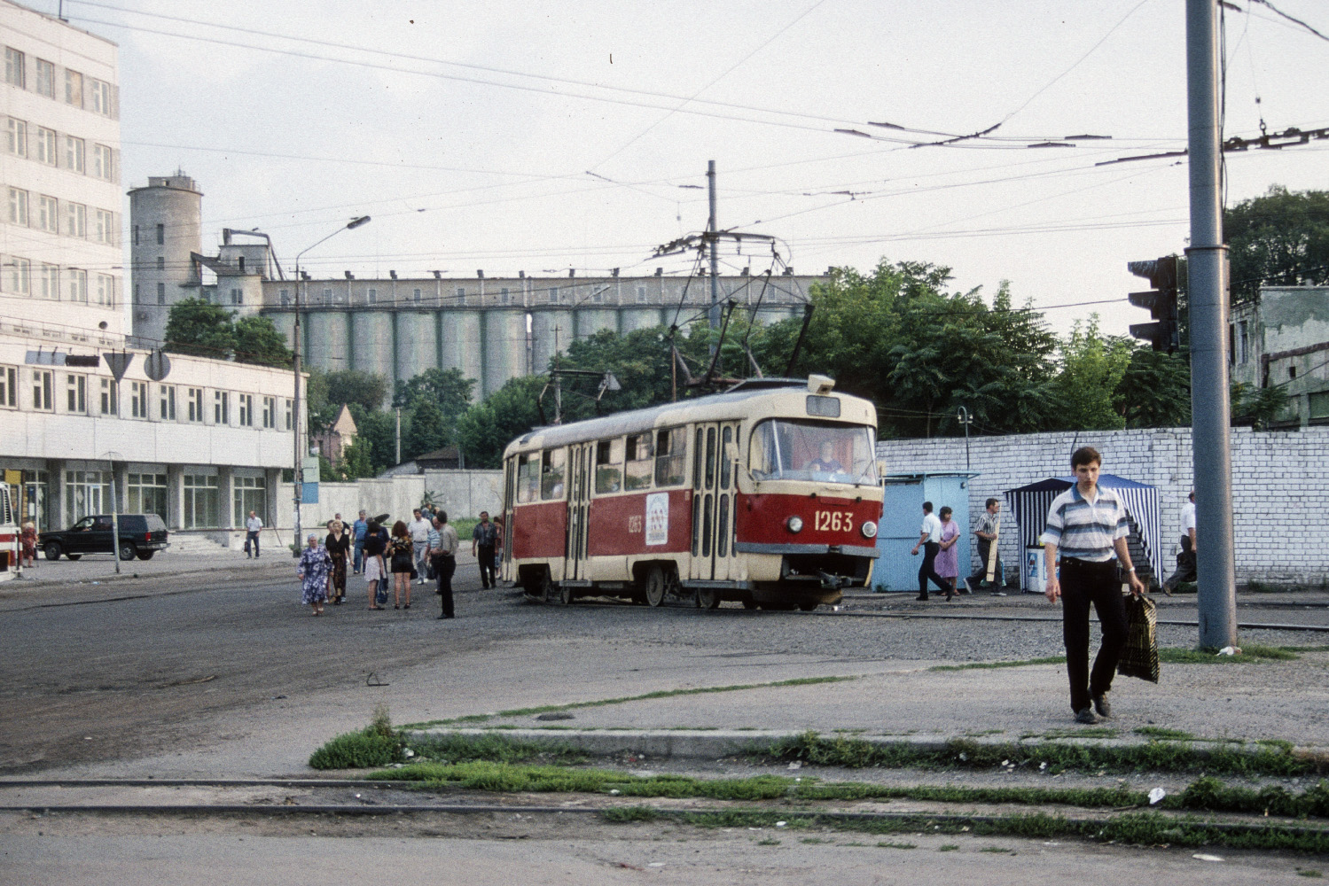 Dnipras, Tatra T3SU № 1263; Dnipras — Old photos: Tram