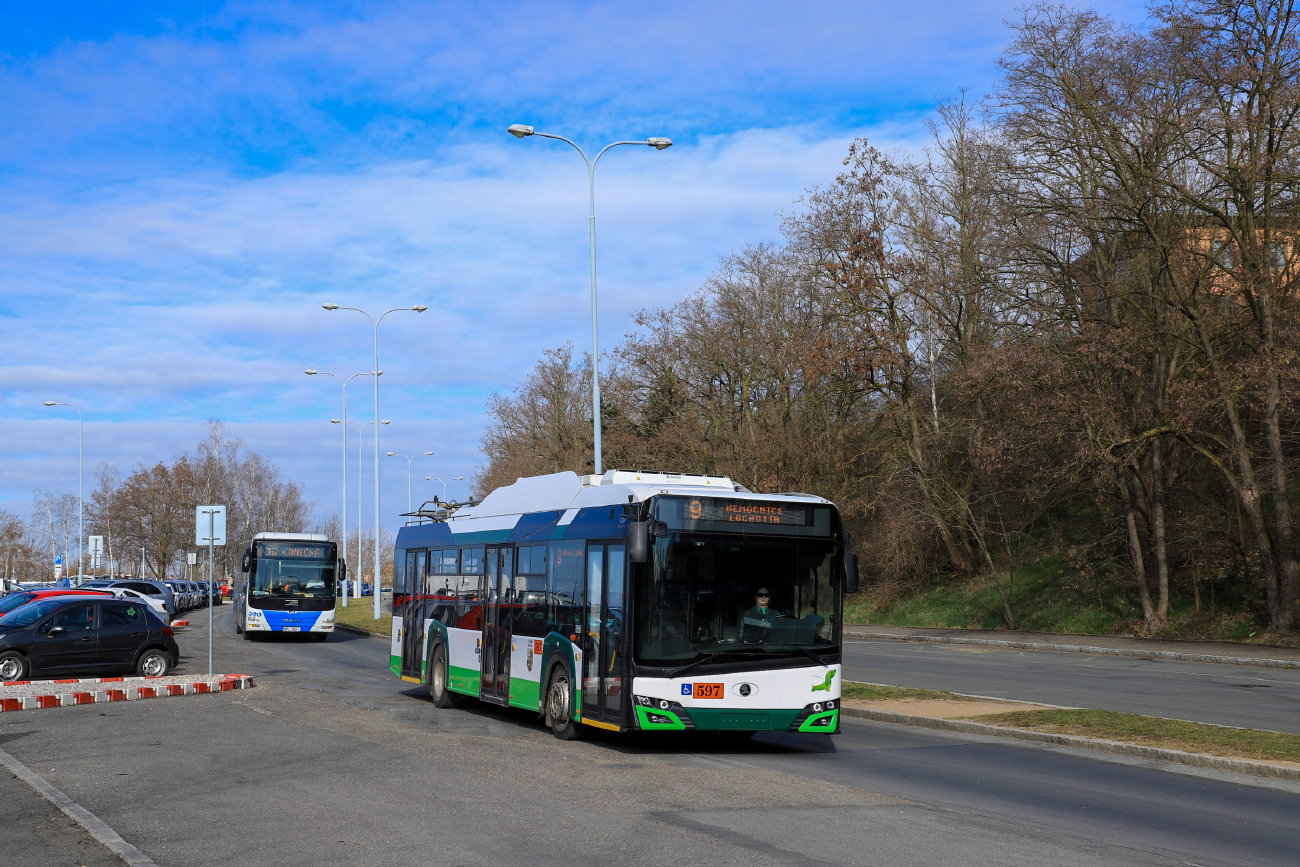Пльзень, Škoda 26Tr Solaris IV № 597; Пльзень — Рекламная линия № 9 в Лохотине
