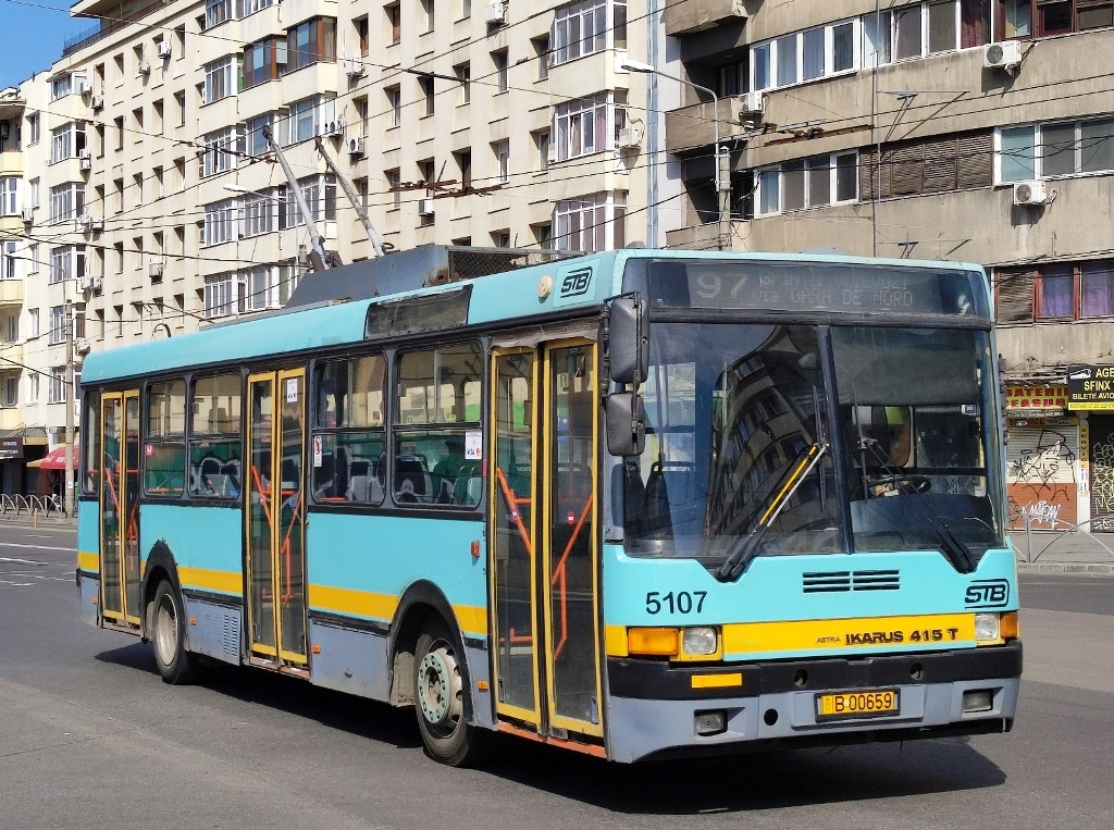 Bucharest, Ikarus 415.80 № 5107
