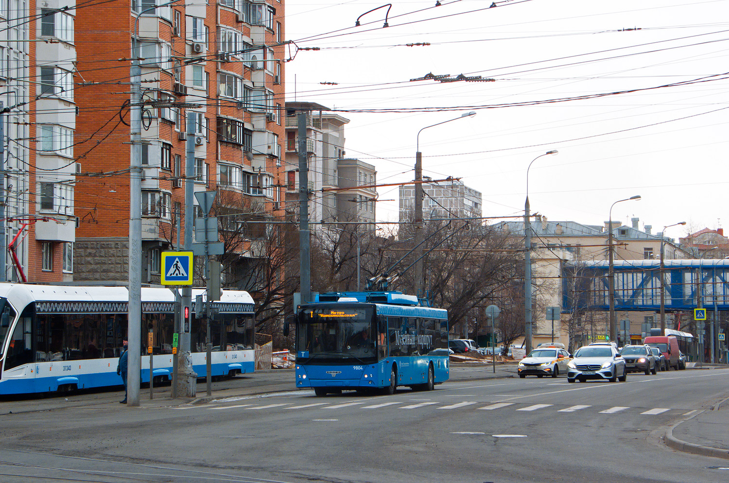 Moscou — Trolleybus lines: South-Eastern Administrative District