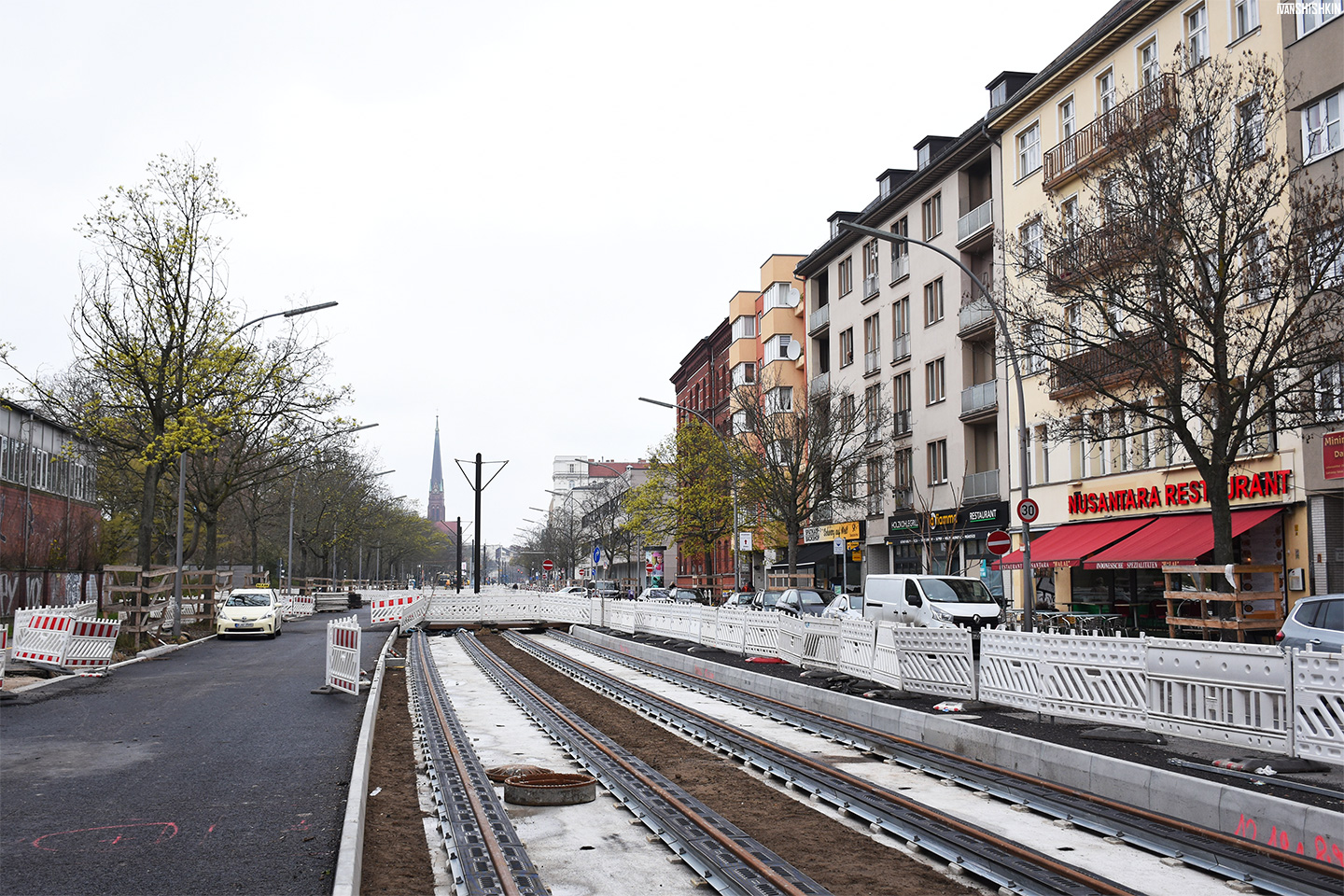 Berlin — Сonstruction and repair works