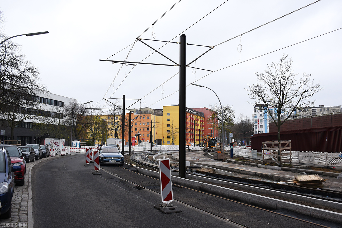 Berlin — Сonstruction and repair works