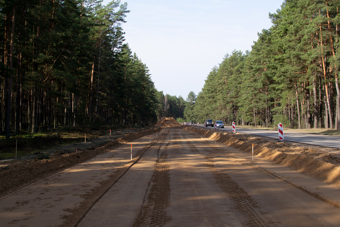 Daugavpils — Tramvaja līnijas no Ķīmijas apkaimes uz Stropiem celtniecība