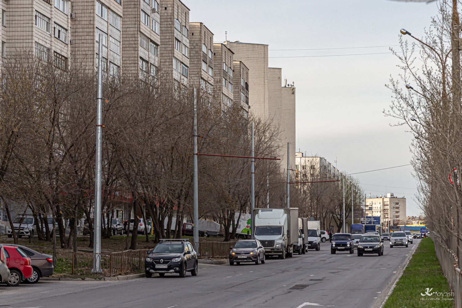Kazań — Construction and reconstruction of the trolleybus lines