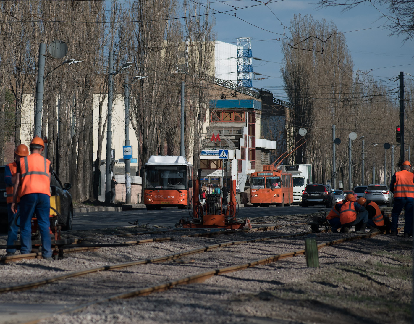 Nyizsnij Novgorod — Repair of the tram line under the concession agreement. Stage №1